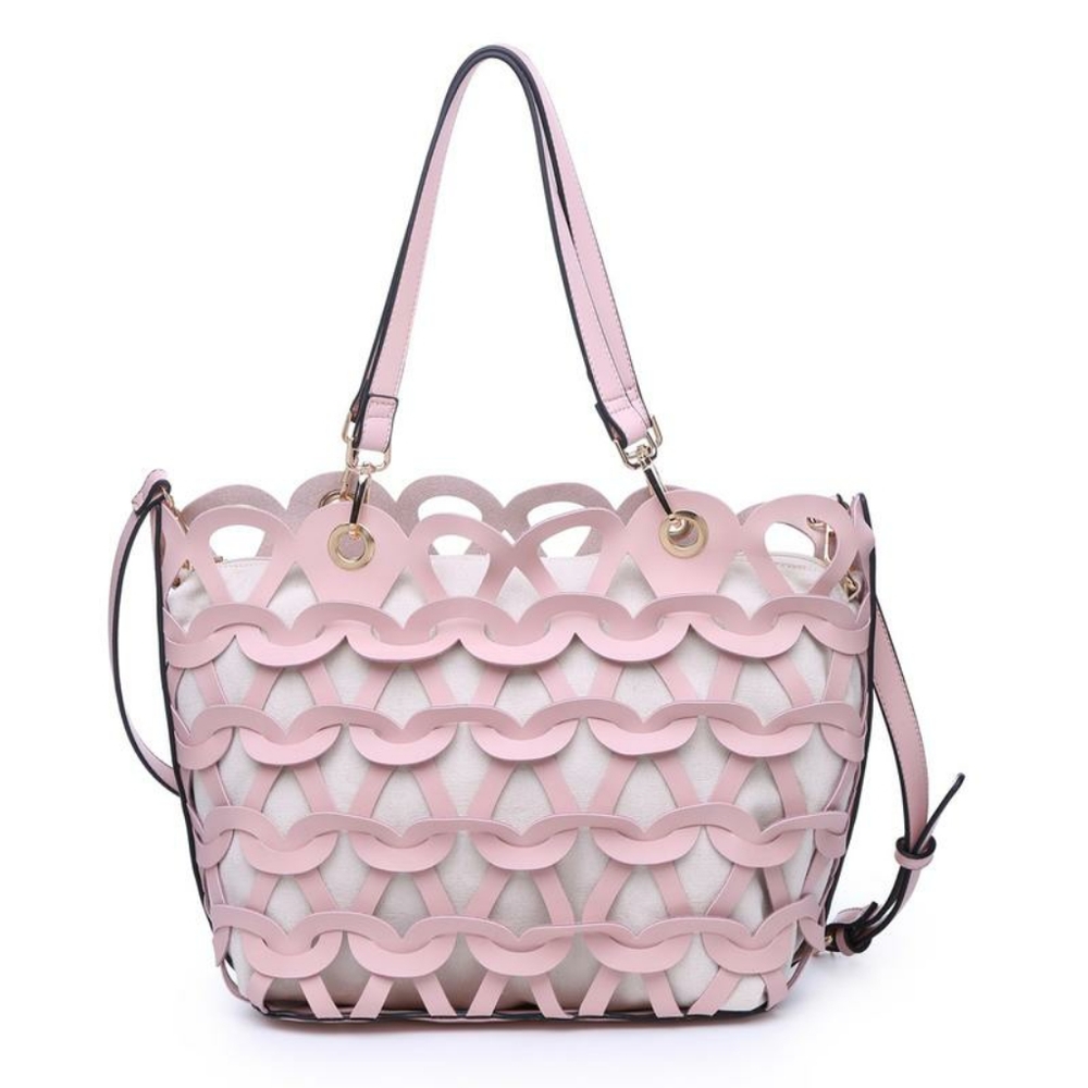PAIGE FAUX LEATHER TOTE